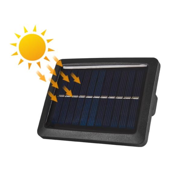 6500K 5m Induction Outdoor LED Lawn Light 72COB Solar Led Wall Light