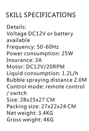 Оборудование этапа профессии машины пузыря дистанционного управления DMX с красивейшим влиянием