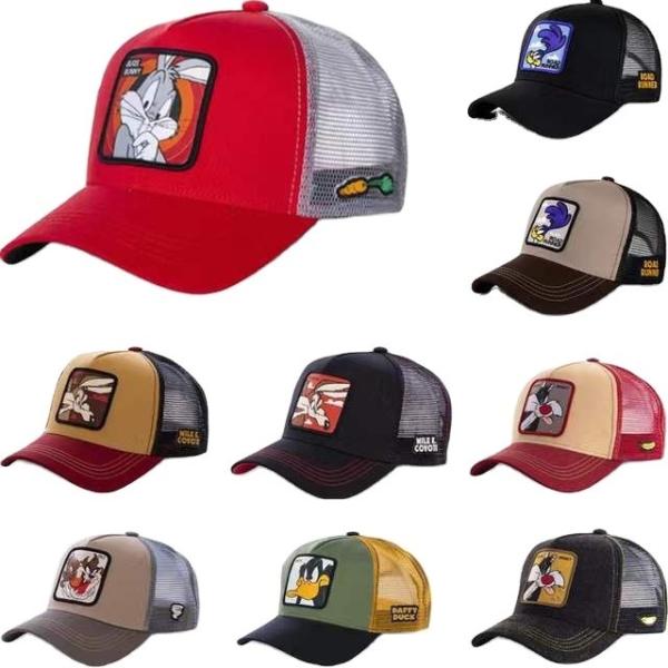 High Version Rabbit Duck Cartoon Net Hats Four Seasons Applicable 100% Cotton Material