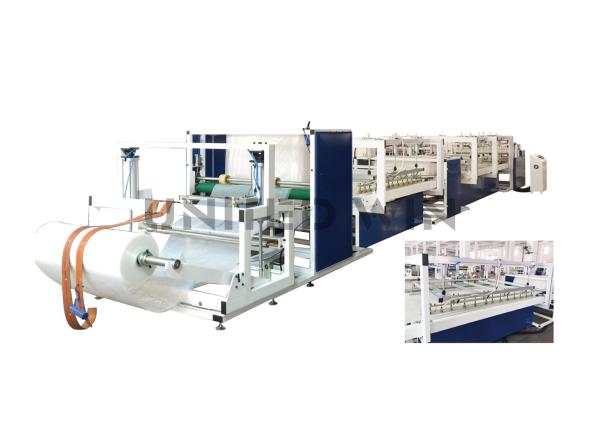 linha máquina de limpeza do Pe de 1300mm auto do Plc Fibc para o saco do recipiente