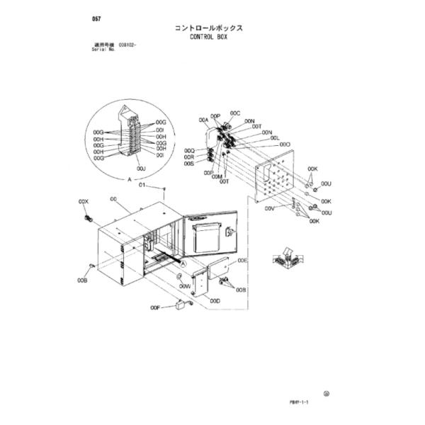 Belparts Excavator Computer Control Board ECU 4445494 9226742 ZX200-1 ZX240-1 ZX125US-1 ZX125US Controller