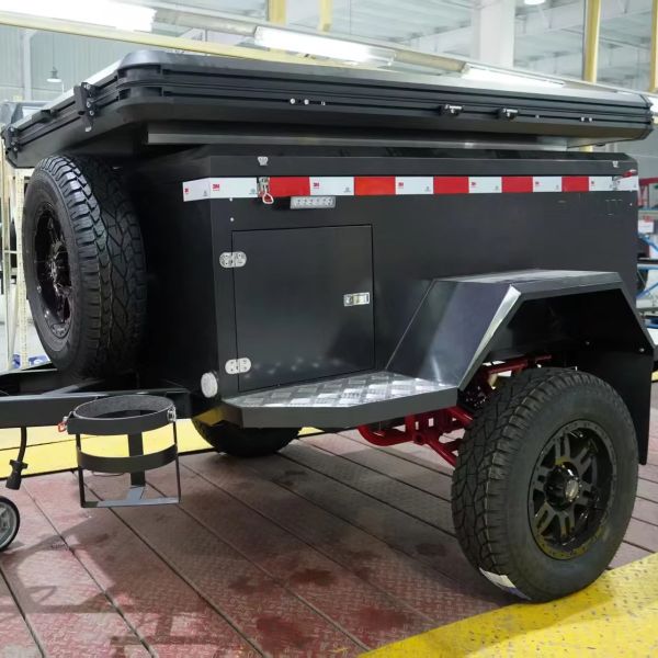 Factory Price 4x4 Small Mini Trailer Off-road Vehicle Standard Camping Trailer Outdoor Self-driving Camper Travel Trailer