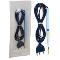 SFDA crayon électrosurgical jetable argent finition crayon de cautérisation jetable