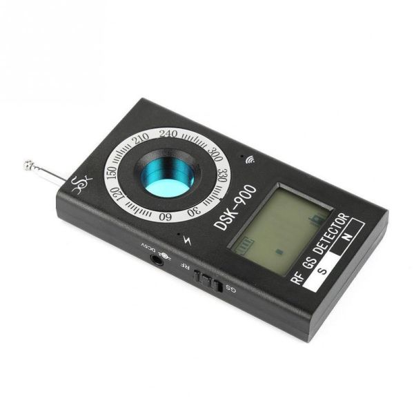 Handheld Wireless RF Signal Detector 1MHz - 6.5GHz For Car GPS And Hidden Camera Tracker