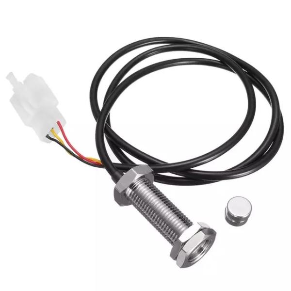 0-12000r/Min 35W Motorcycle Meter Dual Speed LCD Screen Waterproof