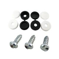 Steel Anti Theft Number Plate Tamper Proof Clutch Head Security Screws Kit for GB Standard