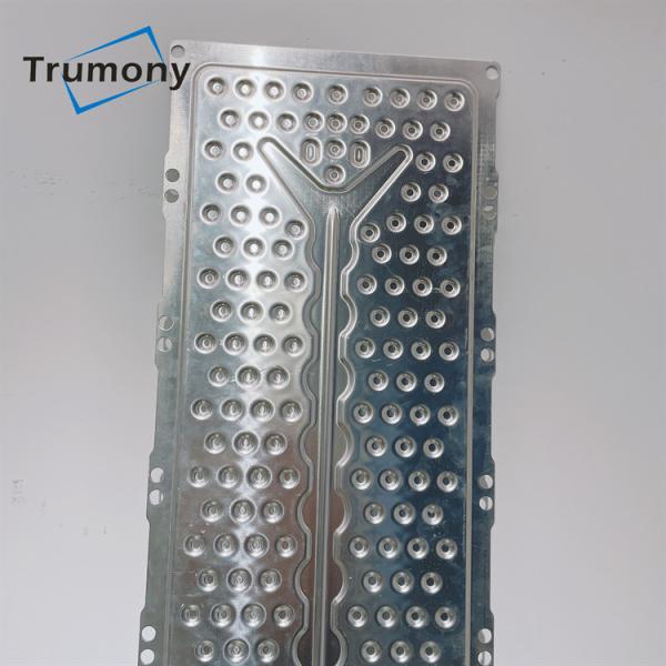 Minivans Aluminum Cooling Plate For Four Wheels Mini Buses Battery Pack