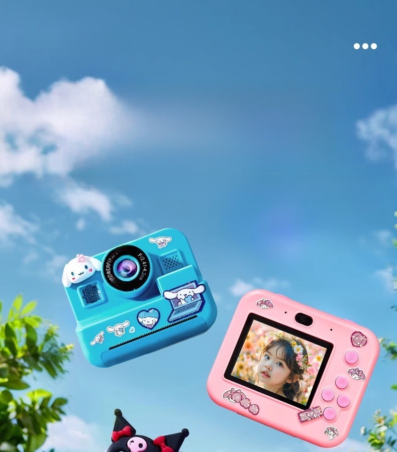 DLC MA14 New Model Instant Camera Children CMOS Sensor MicroSD MP3 Full HD Video 120 Wide Angle Direct Print Color Photos Filter