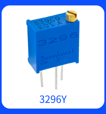3296Z Cermet Trimmer Potentiometer 10 Ohm Top Adjustment Variable Resistor Multi Turn Precision