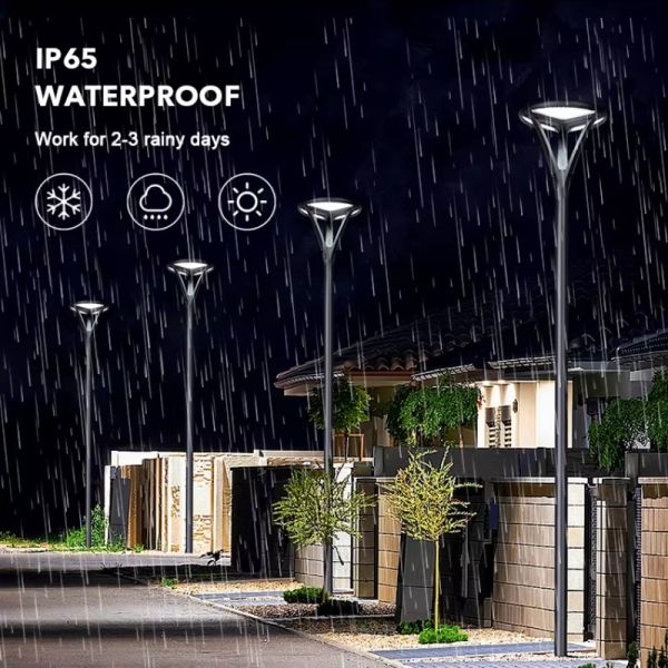 Vintage Solar LED Garden Light Weatherproof LED Solar Lights for Outdoor Decor Pathway Illumination