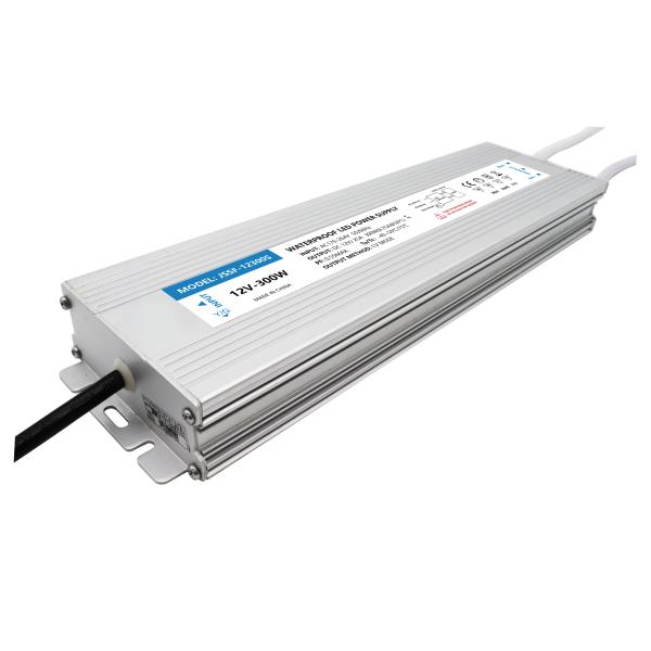 J-STAR Waterproof 12500mA 25 Amp 300 Watt Constant Voltage 170-260Vac 12V