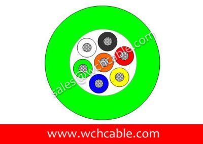 TPU Cable UL20549 28AWG 7Cores OD4.8mm Glossy Black