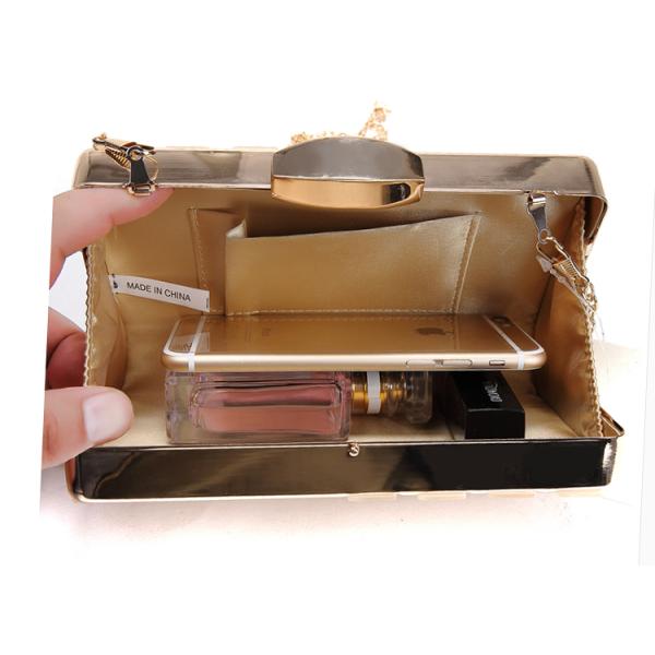 Marbling banquet bag European and American fashion dinner bag lady's handbag acrylic bag lady's clutch