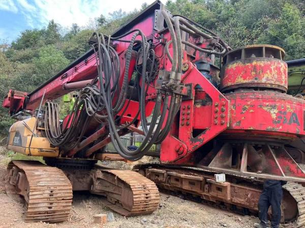 180kN usou a pilha Rig Euro do equipamento de furo giratório SR220 Sany III