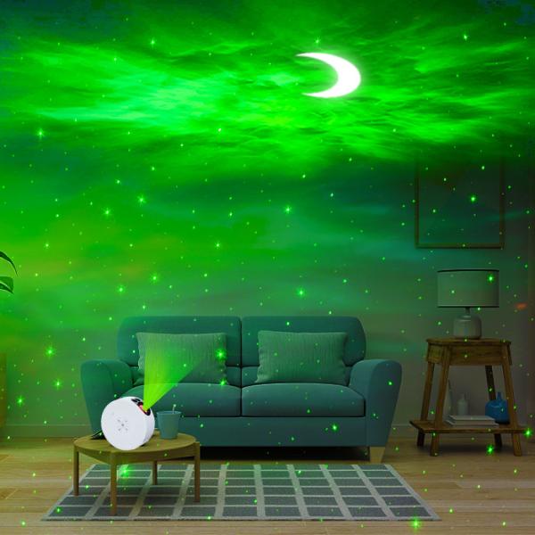 Cadeau universel d'enfants de lune de chambre à coucher de projecteur à distance d'étoile