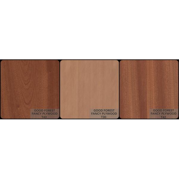 Доска переклейки Makore причудливая лощит подгонянную переклейку Mahogany Sapele