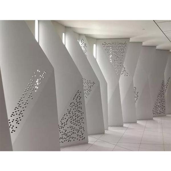 Metal Stainless Steel Aluminium Curtain Wall Cladding Laser Cut OEM / ODM