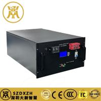 Bateria de armazenamento de lítio ferro fosfato de cor preta 300Ah 150AH montada em rack