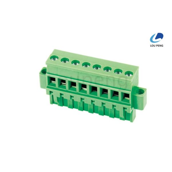 Housing UL94V 0 Industrial Terminal Block Featuring Phosphor Bronze Contact Brass Ensuring Electrical Circuit Connections