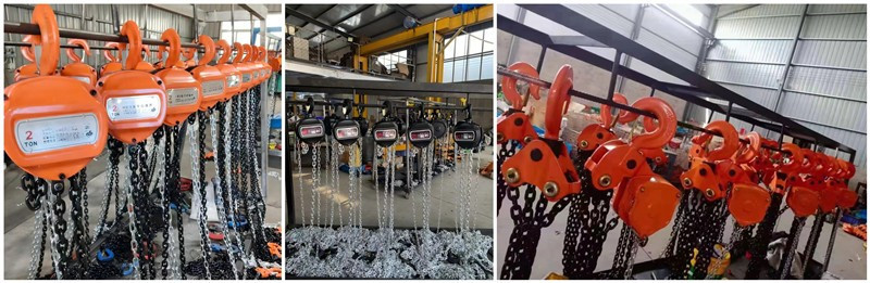 0.5Ton - 30Ton Compact Chain Hoist Customized Manual Chain Blocks