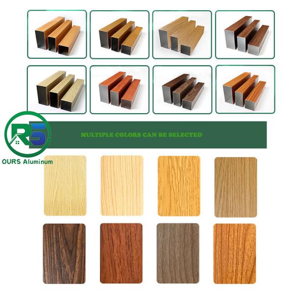 Panneau en aluminium de 10 mm en nid d'abeille en bois de grain de bois de remplissage acoustique