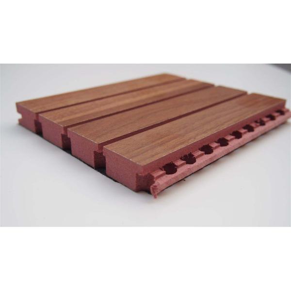 Conference Hall Wood Fiber Acoustic Panels Sound Insulation Materials