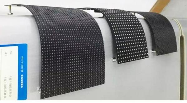 Slim Brightness Oled Flexible Led Curtain Screen 9.375mm , Flexible LED Display Panels