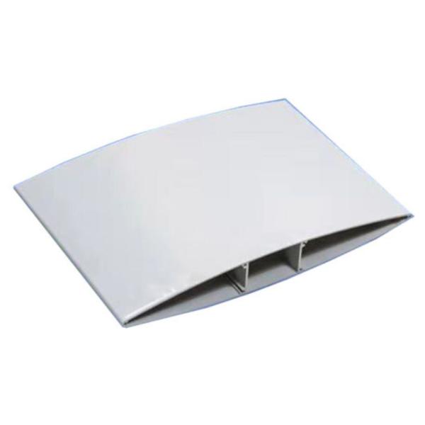 T8 Anti Faded Firm Aluminum Vertical Louver Blinds Lightweight