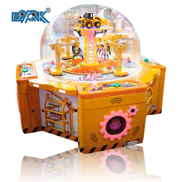 Kids Candy Project Coin Operated Prize Game Machine Excavator Digging Ball