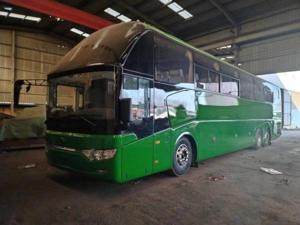 Double Deff Usado Yutong Ônibus ZK6147 Youngtong Weichai Motor 61 assentos Airbag