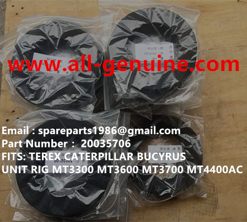 20035706 DUST RING NHL NTE200 NTE240 KOMATSU 730E 830E 930E 960E MINING DUMP TRUCK WHEEL MOTOR DRIVE GE