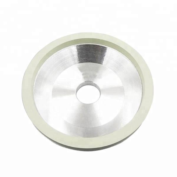 Industrial Ceramic Bond Grinding Wheel Environmental Protection 12A2 / 20 /45 deg For Carbide