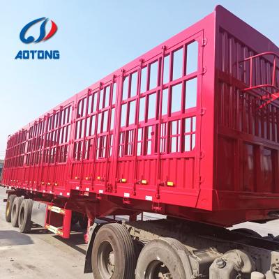 40ft 3-Axle Heavy-Duty Sidewall Semi Trailer for Bulk Cargo