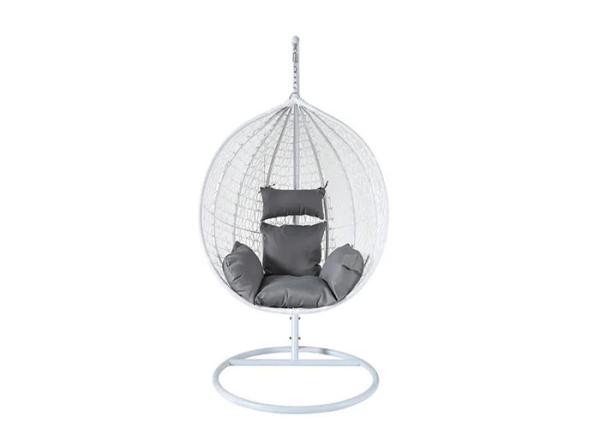 Outdoor Furniture Hanging Chair Garden Swings PE Rattan Egg Chair With Cushion