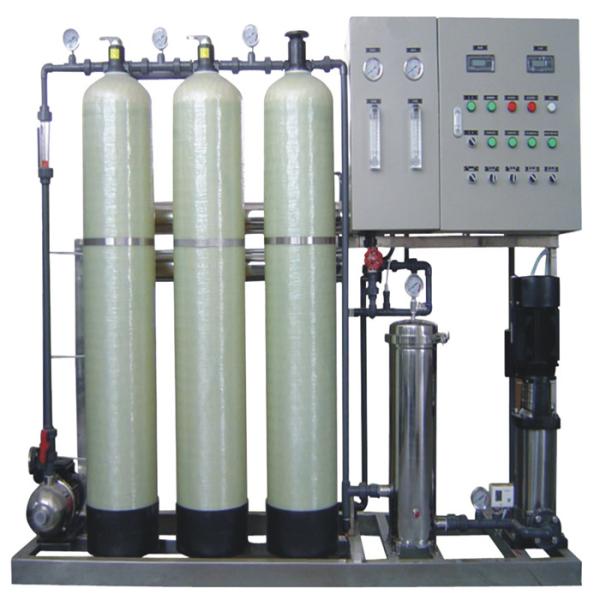 Three-Tank Water Treatment System, Producing 800L Of Water Per Hour
