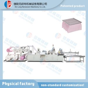 Ультразвуковое автоматическое производство машины для резки или прокатки воздушных фильтровых мешков в беспыльной фабричной сборочной линии