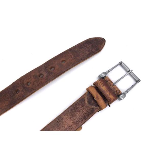 Custom Full Grain Western Leather Belt For Male 100-140cm Length Soft