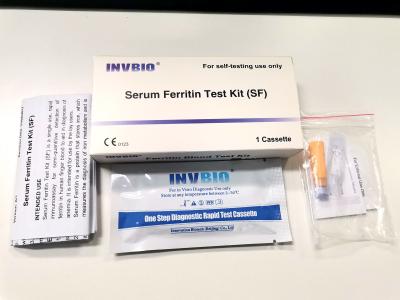 Teste de auto-teste rápido quantitativo/caixa da precisão alta 1 do Ferritin