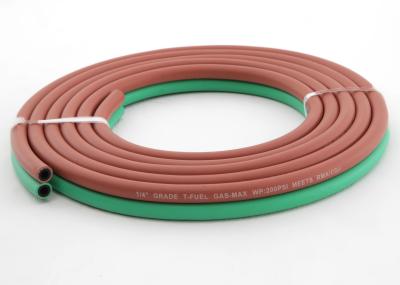 ID 5/16 Inch Oxygen Acetylene Hose OD 15mm Red Green SBR / NR BS EN 559 Heavy Duty
