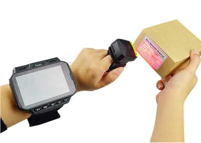 Computador Handheld portátil montado pulso, varredor Wearable do código de barras de Android