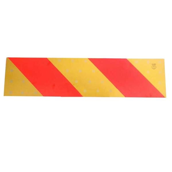 Highway Safety Yellow Red Color Glass Bead Honey Comb Trailer Truck Chevron Reflectors Custom Printing