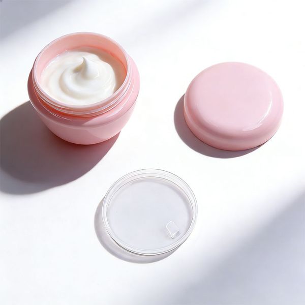 Oval PP Face Cream Jar Cosmetics Skin Care Container Empty Face Cream Jar  20g