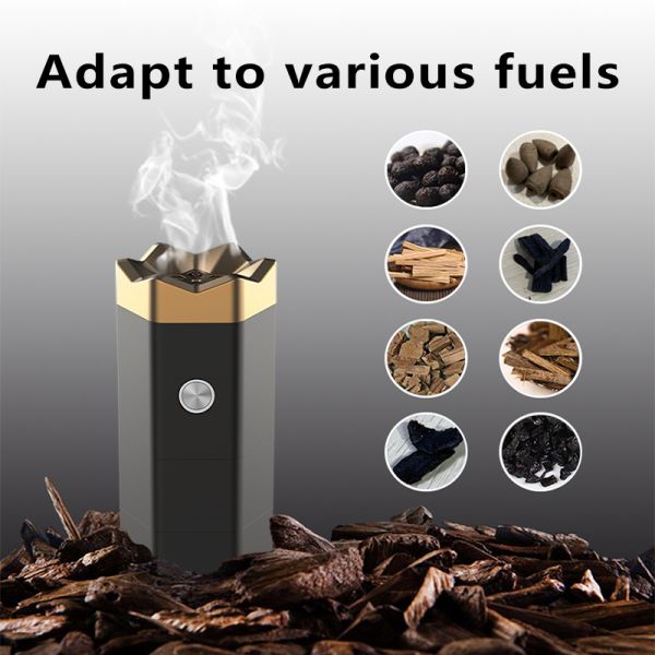 Intelligent Portable Aroma Diffuser Anti Tipping Electronic Agarwood Incense Burner