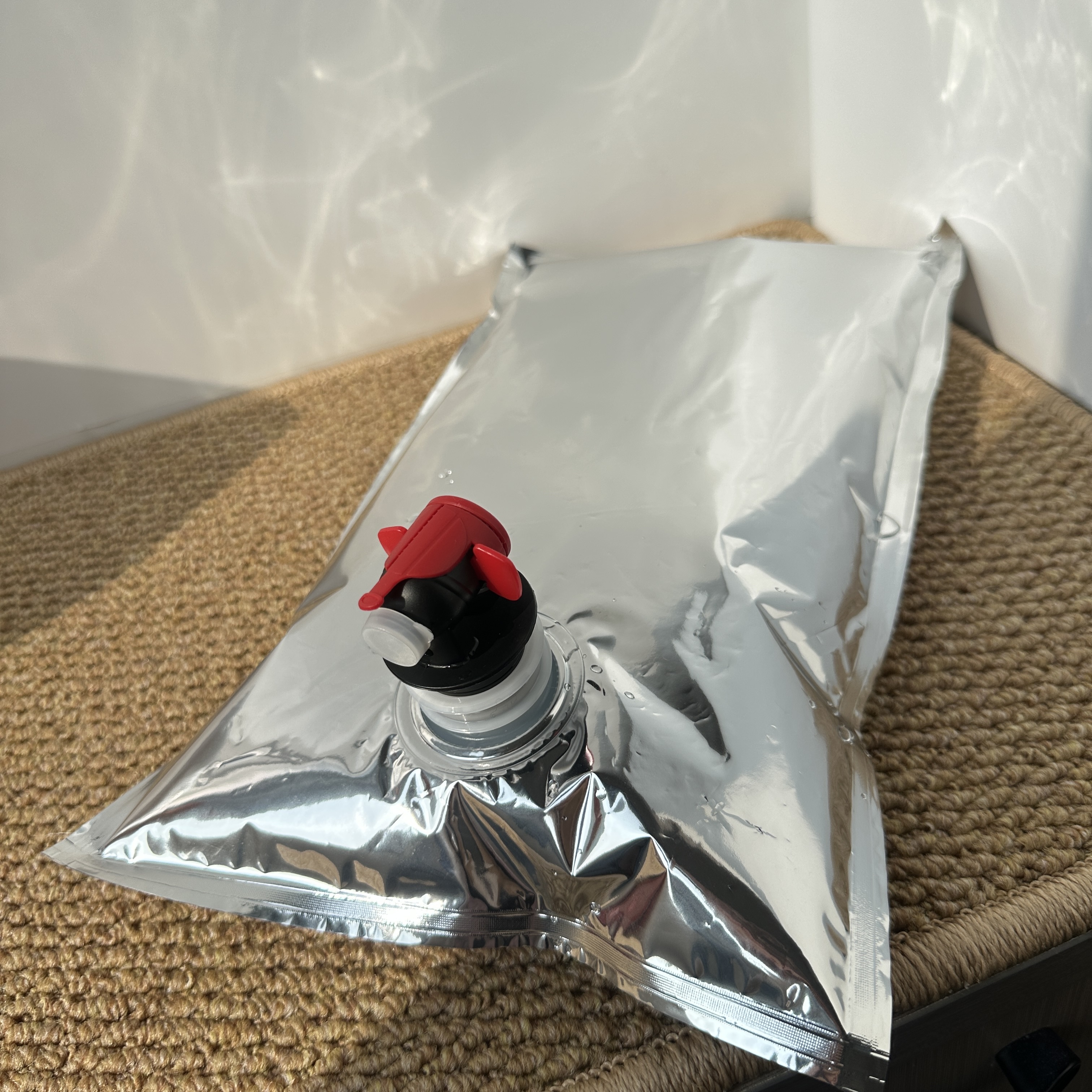 3L Aluminum Foil BIB Bag In Box Hummingbird Nectar Pouch Packaging | Custom Printed Bib Bag With Tap For Bird Food Liquid OEM