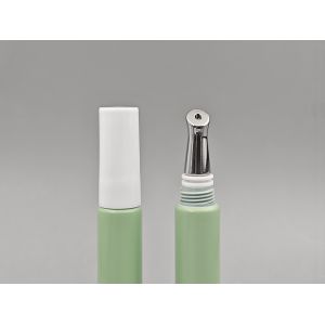 Green Eye Cream Tubes 10ml - 25ml Squeeze Plastic Tube With Metal Head