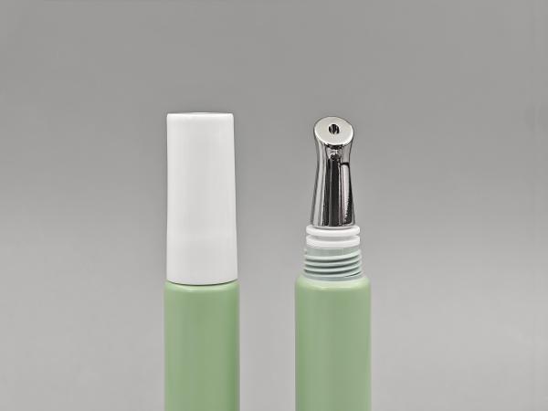 Green Eye Cream Tubes 10ml - 25ml Squeeze Plastic Tube With Metal Head