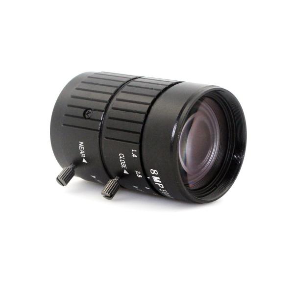 8MP 4K 50mm F1.4 Manual ITS Road Traffic Surveillance CCTV Lens C Mount for 5MP 6MP 8 Megapixel HD Box Body Camera
