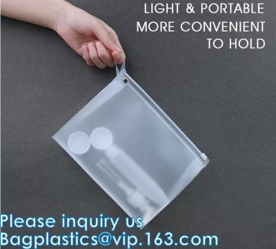Eco Friendly Neon Colorful PVC Cosmetic Makeup Toiletry Skin Kits Pouch Waterproof Clear Vinyl Gift Bag