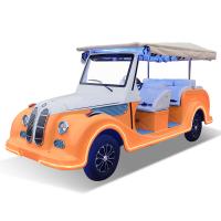 Carrinho elétrico de 8 lugares de golfe automóvel clássico personalizado adequado para casamento