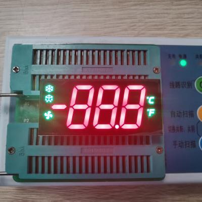 o diodo emissor de luz do dígito triplicar-se 635nm indica a altura de 17mm para o controlador do refrigerador